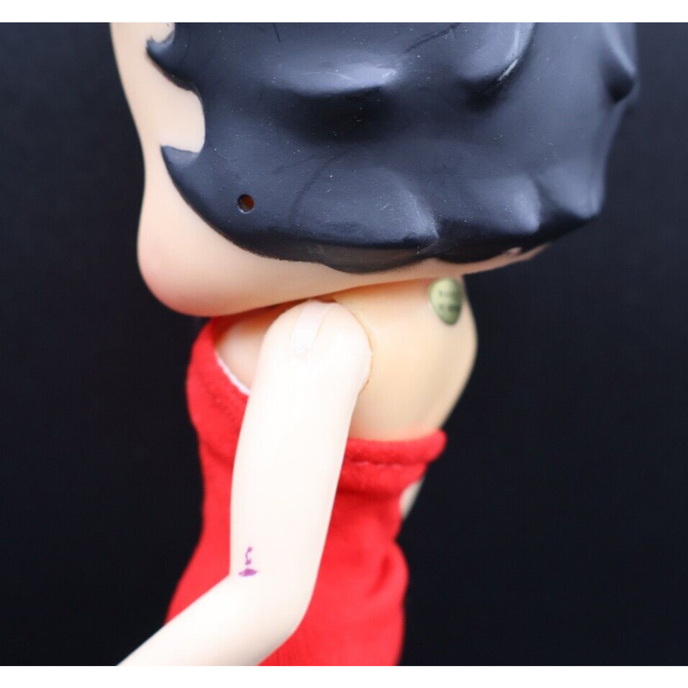 Vintage 1986 Betty Boop 11" Doll by Marty Toy with Red Body Suit Outfit Rare - Picture 3 of 8